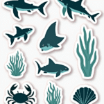 Sea Life  - Sticker Sheet v11